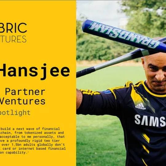 Team Spotlight: Anil Hansjee, New General Partner at Fabric Ventures, Former PayPal Ventures cover art